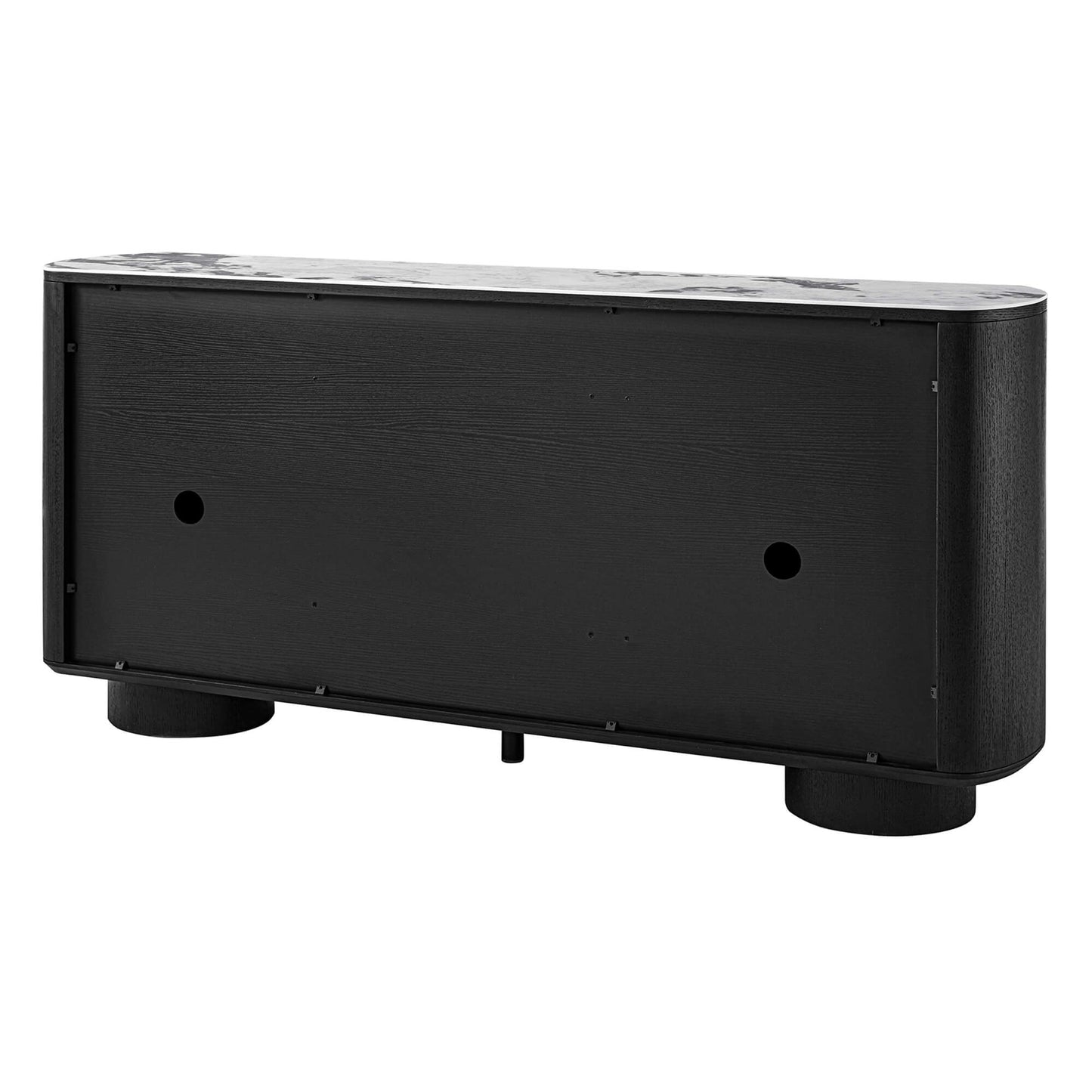 Fluted 71" Sideboard Buffet with Multi-section Design
