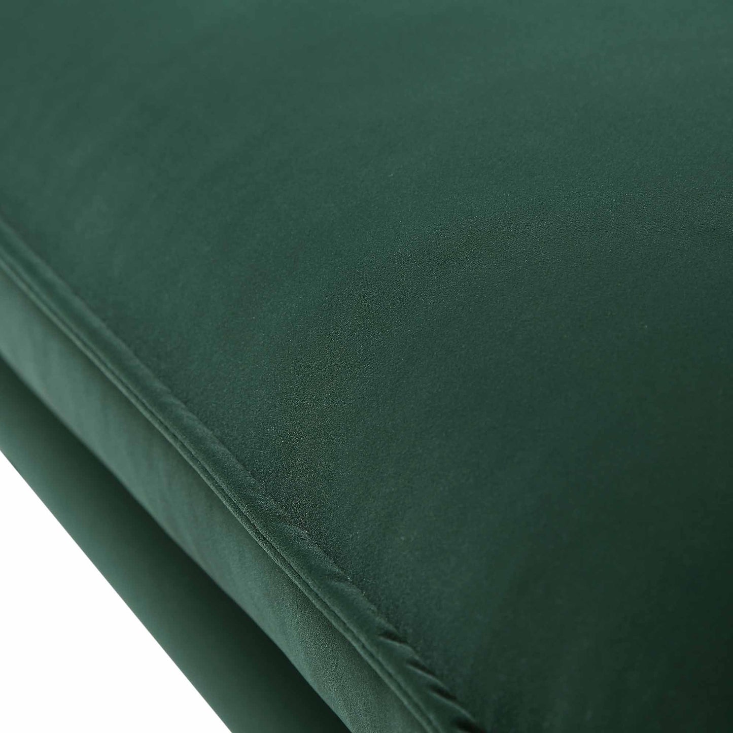 Forest Green Velvet 2-Seater Sofa with Elegant Design