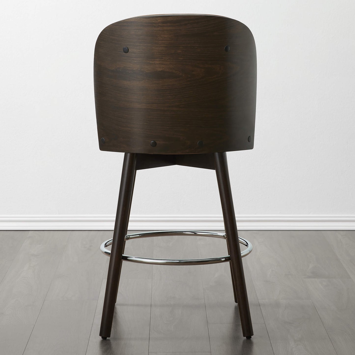 Gianna Swivel Counter Stool with Plush Upholstered Seat