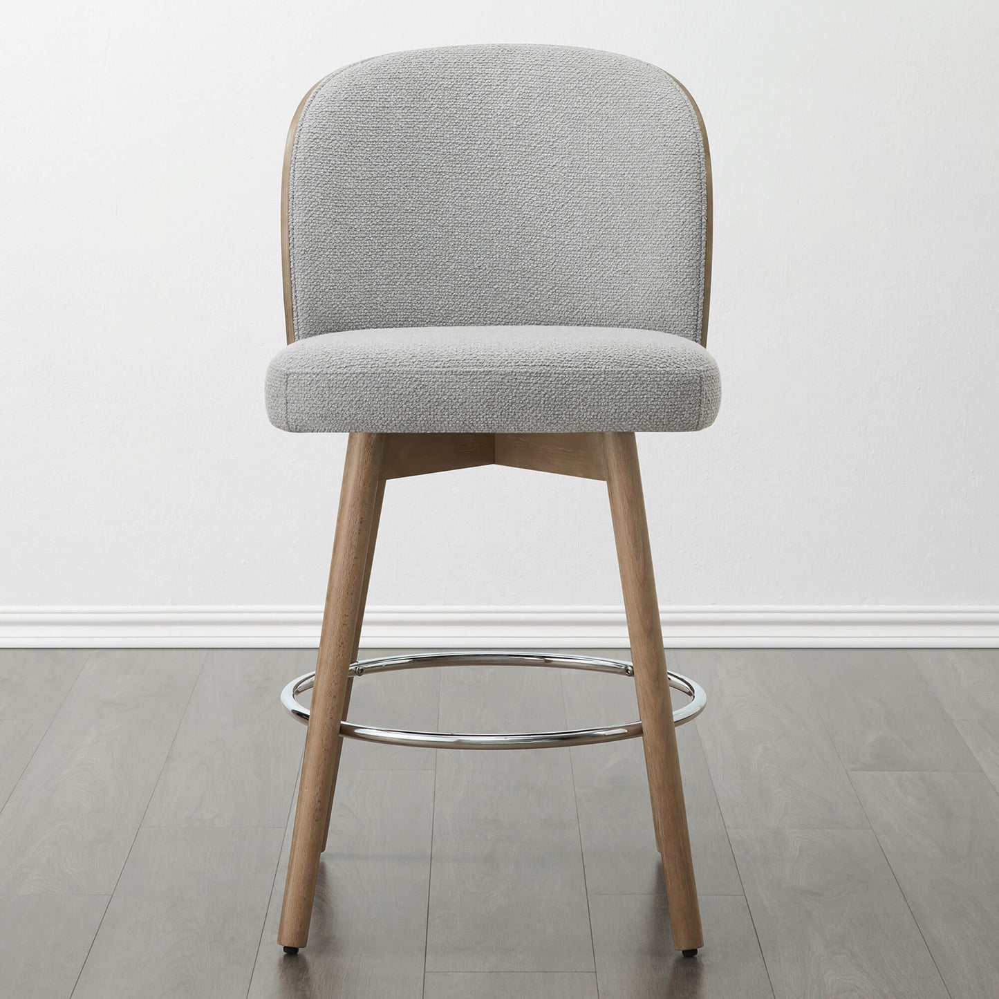 Gianna Swivel Counter Stool with Plush Upholstered Seat