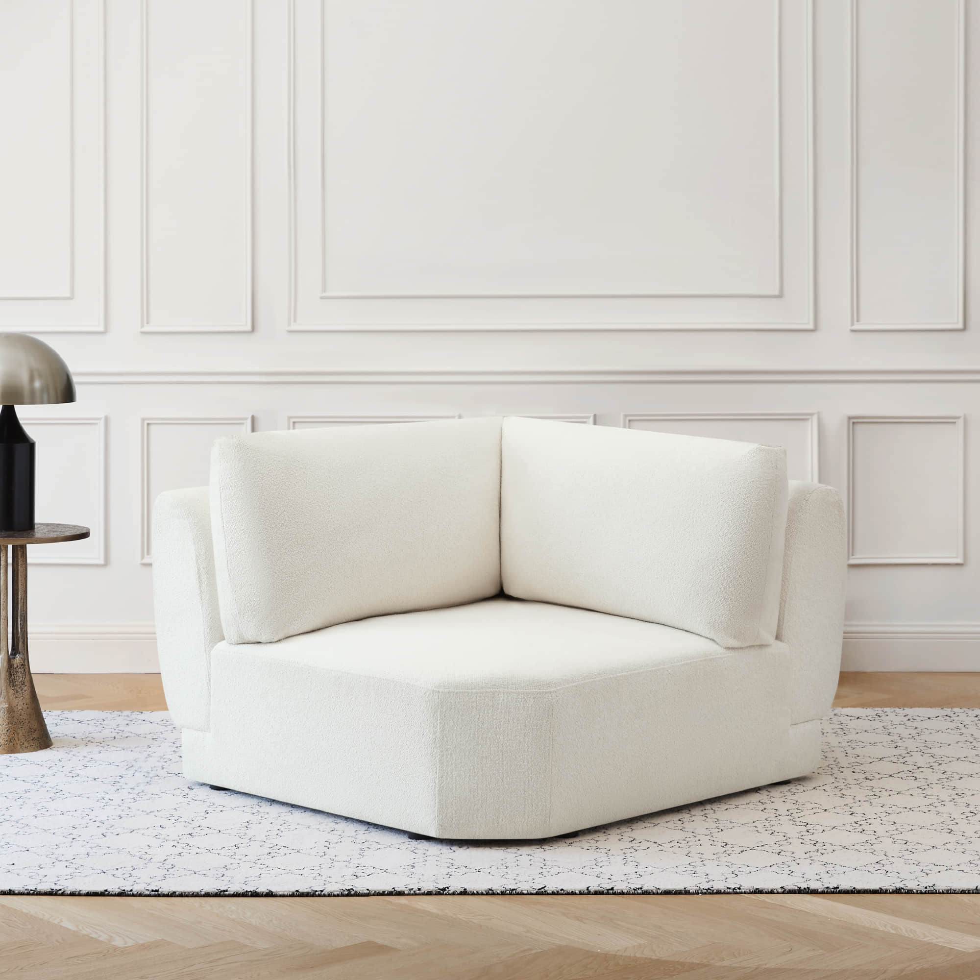 Grace Modular Corner Seat – Generous Seating for Comfort