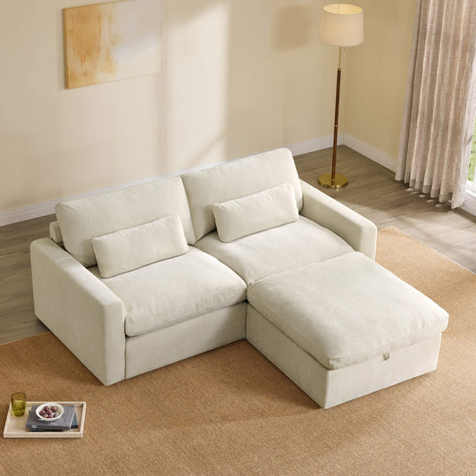Ivy 3-Seat Modular Sofa with Performance Fabric