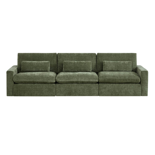 Ivy 3-Seat Modular Sofa with Performance Fabric