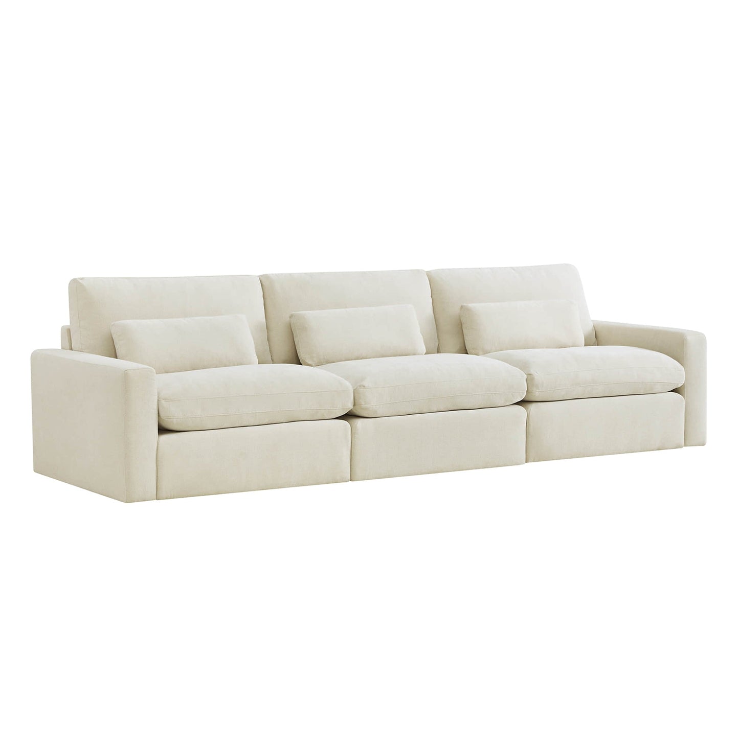 Ivy 3-Seat Modular Sofa with Performance Fabric