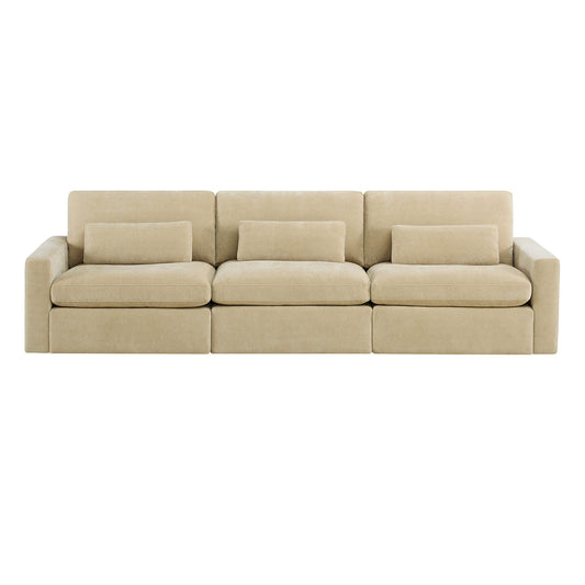 Ivy 3-Seat Modular Sofa with Performance Fabric