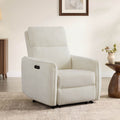Lay-Flat Power Recliner with Adjustable Headrest