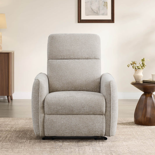 Lay-Flat Power Recliner with Adjustable Headrest