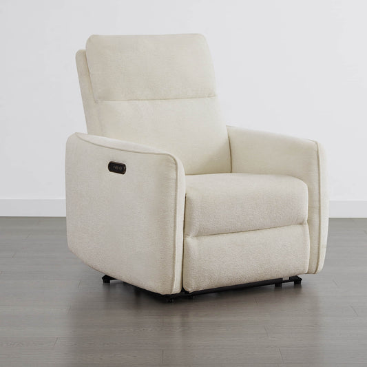Lay-Flat Power Recliner with Adjustable Headrest