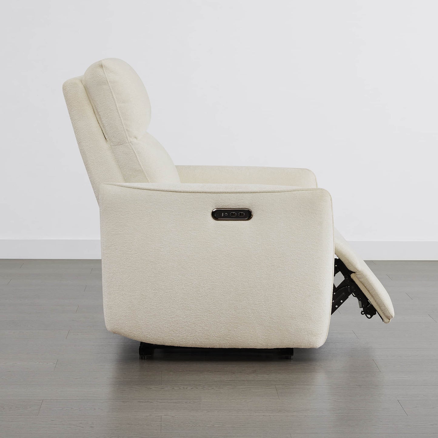 Lay-Flat Power Recliner with Adjustable Headrest