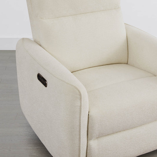 Lay-Flat Power Recliner with Adjustable Headrest