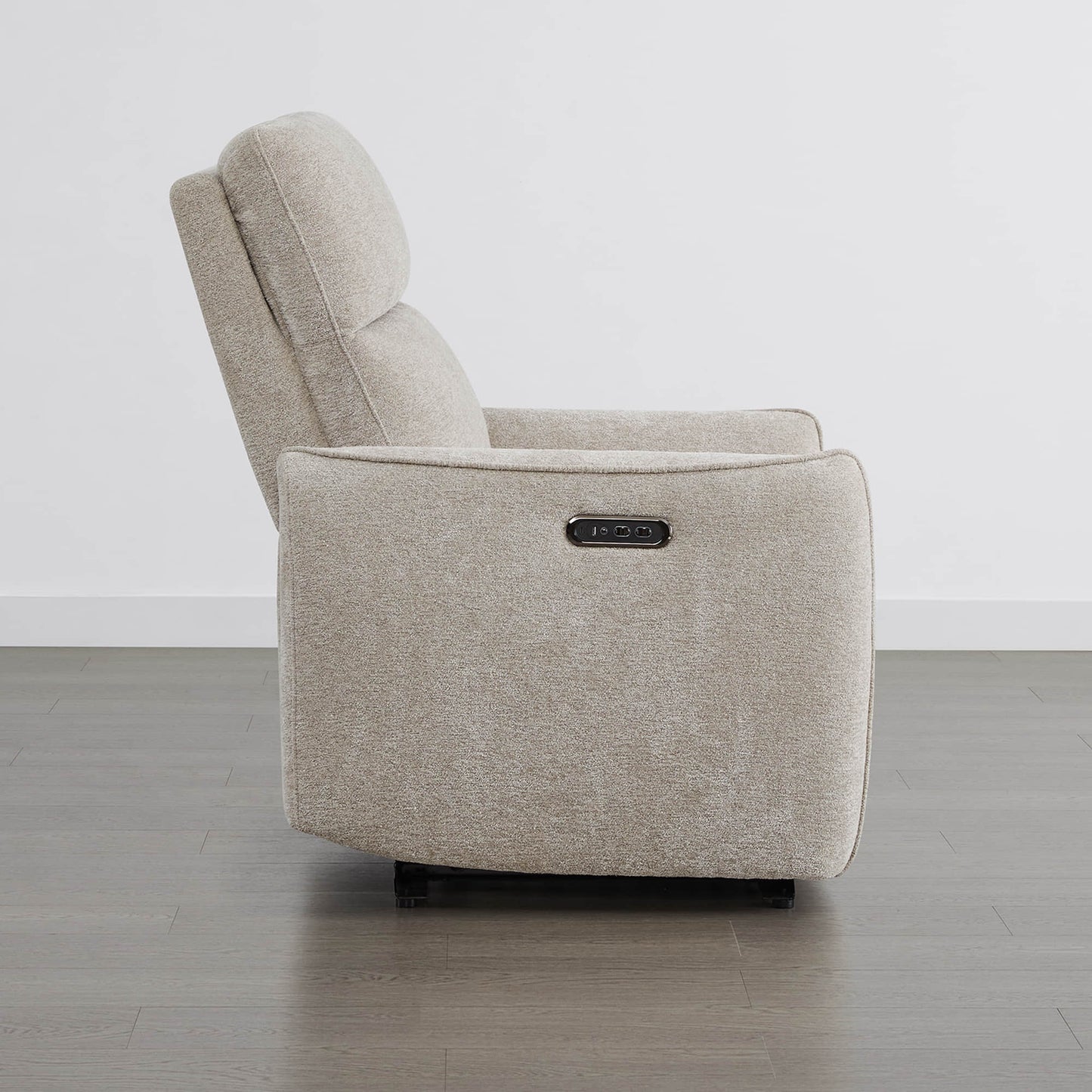 Lay-Flat Power Recliner with Adjustable Headrest