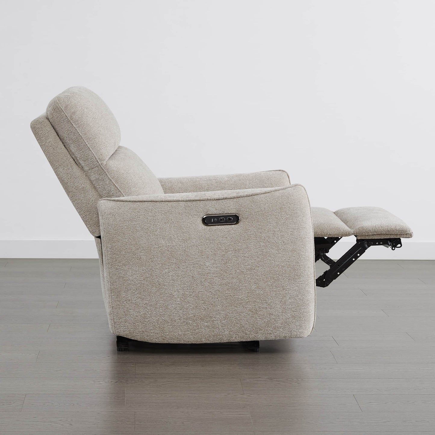 Lay-Flat Power Recliner with Adjustable Headrest