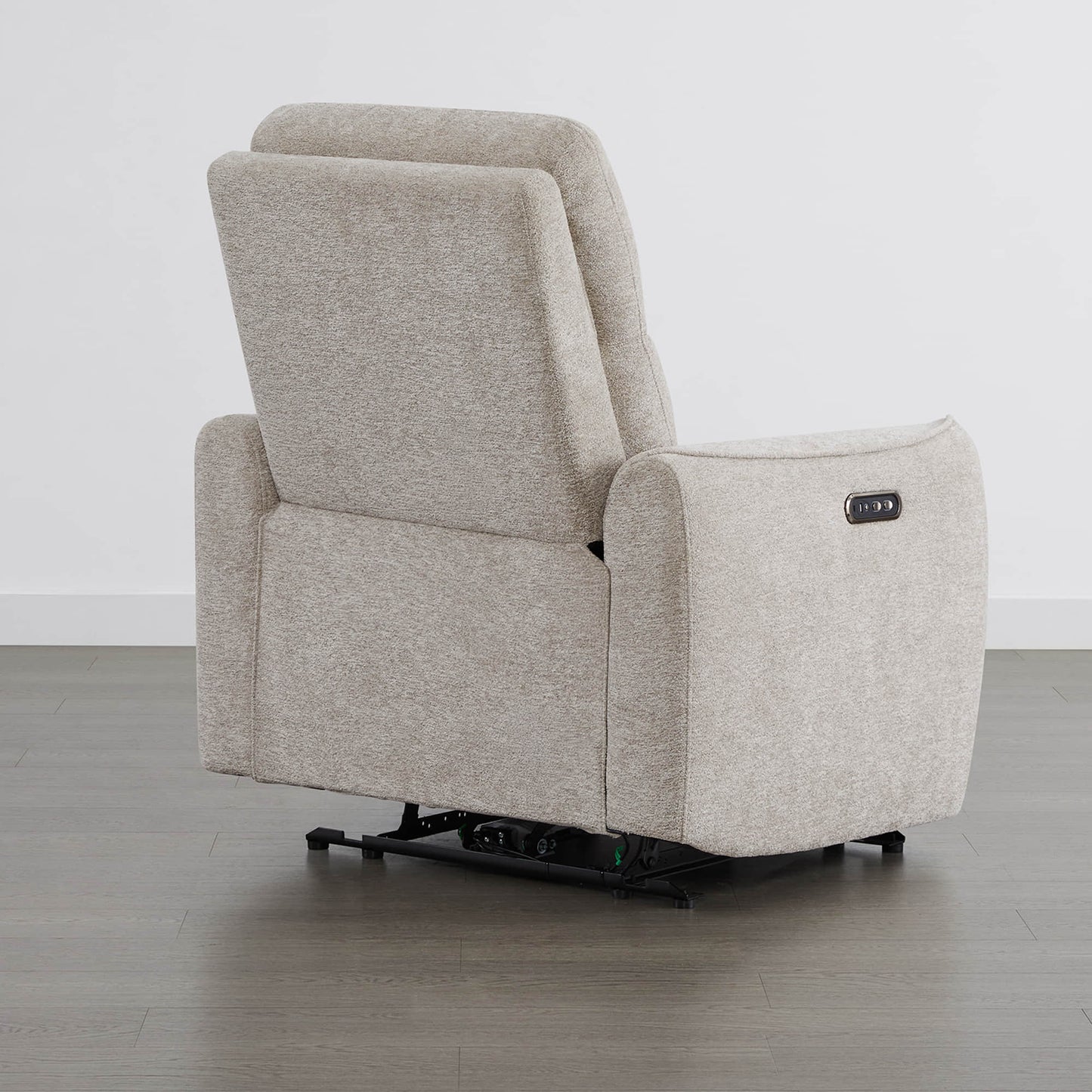 Lay-Flat Power Recliner with Adjustable Headrest