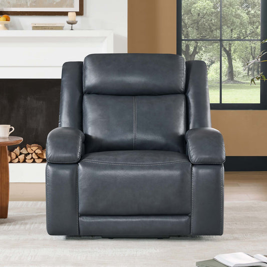 Leather Lift Assist Recliner with Power Headrest