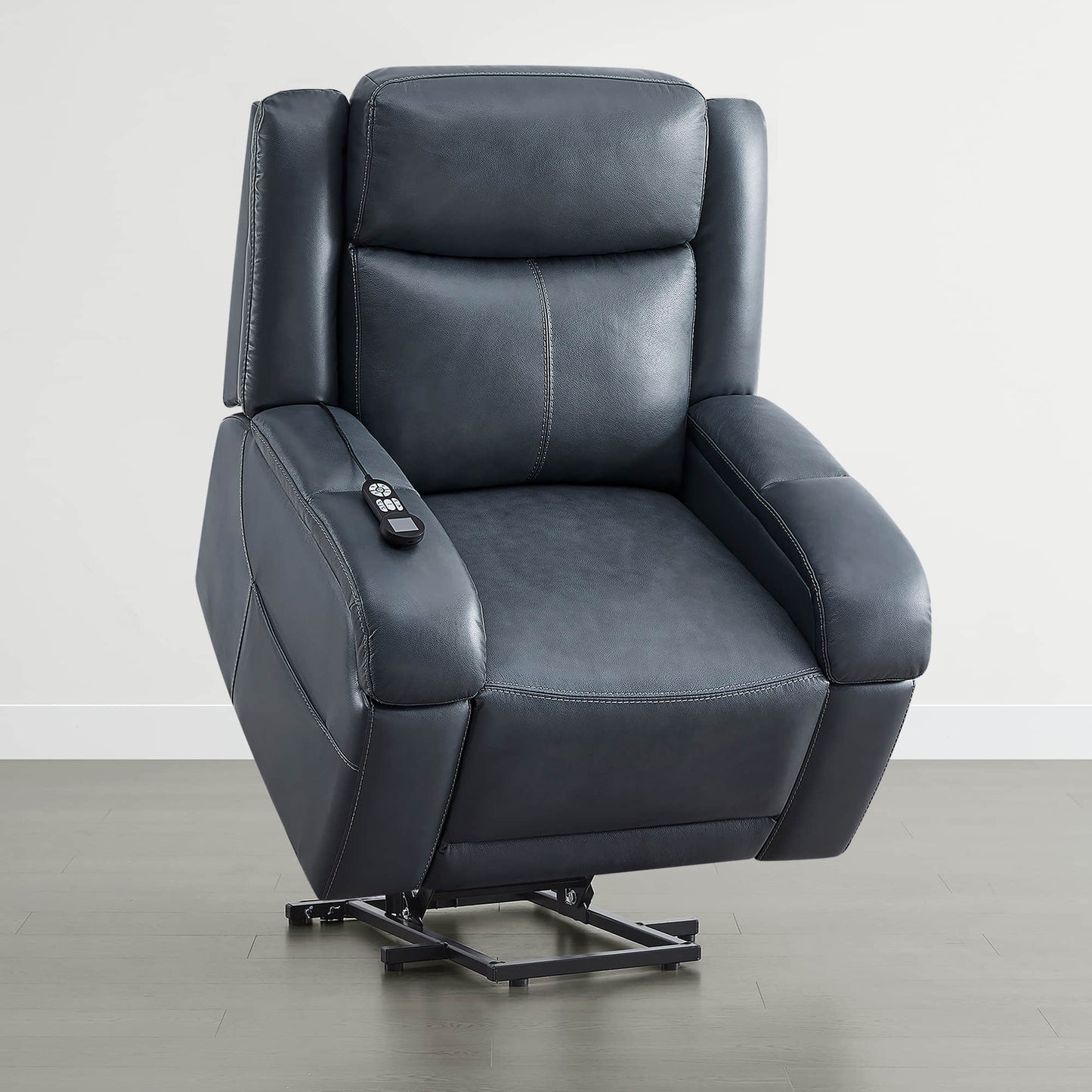 Leather Lift Assist Recliner with Power Headrest