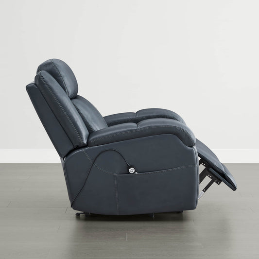 Leather Lift Assist Recliner with Power Headrest