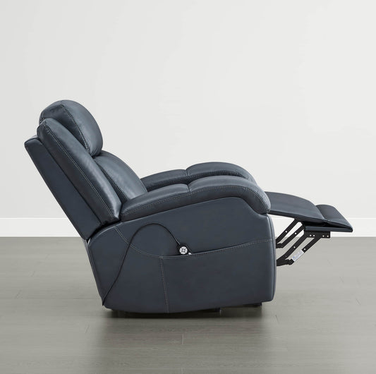 Leather Lift Assist Recliner with Power Headrest