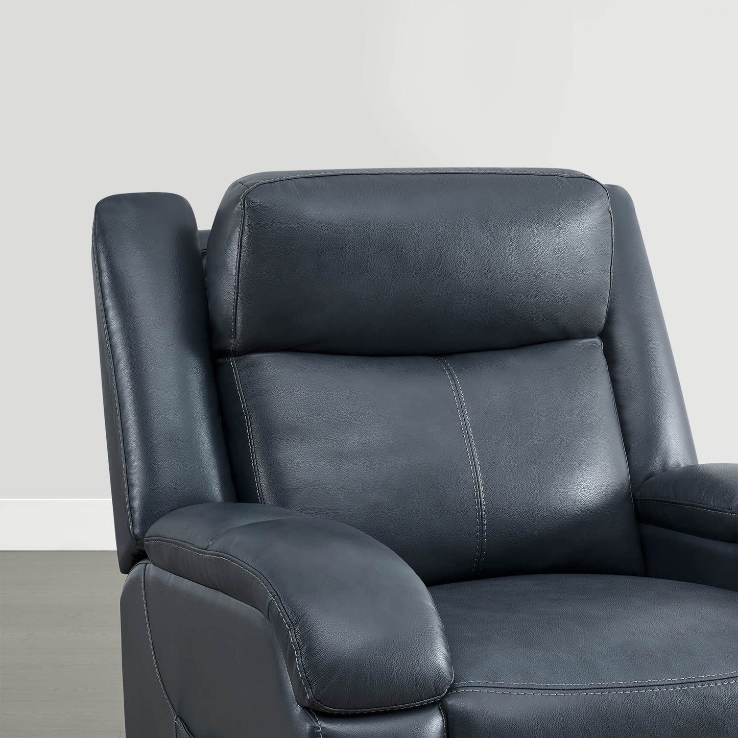 Leather Lift Assist Recliner with Power Headrest