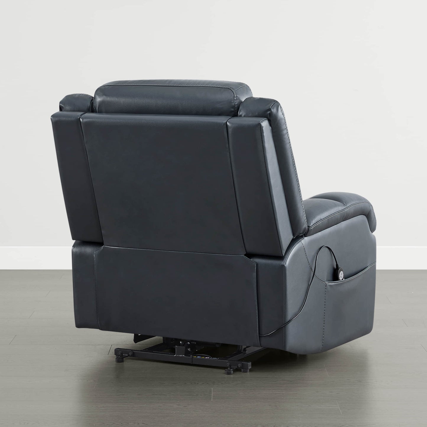 Leather Lift Assist Recliner with Power Headrest