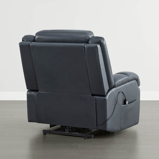 Leather Lift Assist Recliner with Power Headrest