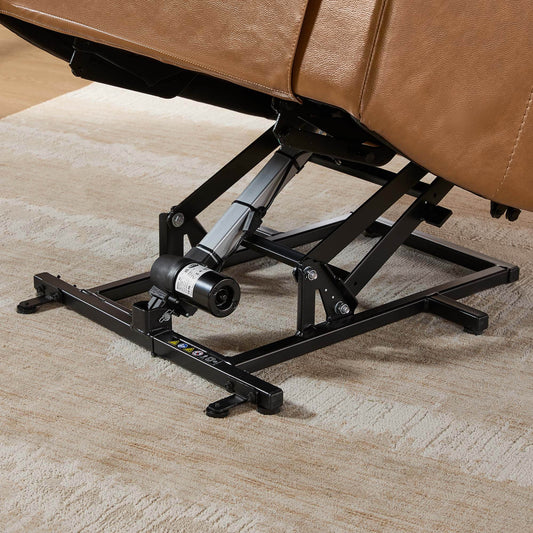 Leather Lift Assist Recliner with Power Headrest