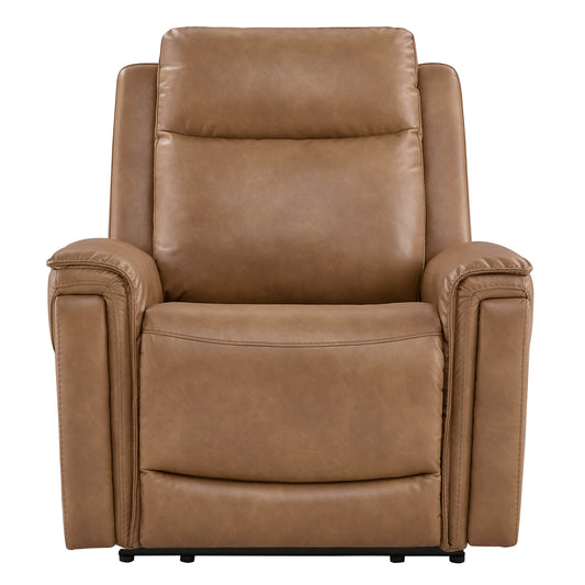 Leather Recliner with Zero Gravity Feature