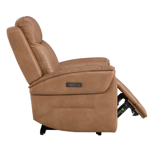 Leather Recliner with Zero Gravity Feature