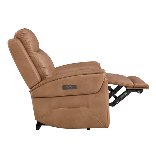 Leather Recliner with Zero Gravity Feature