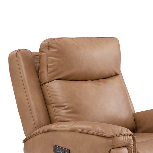 Leather Recliner with Zero Gravity Feature