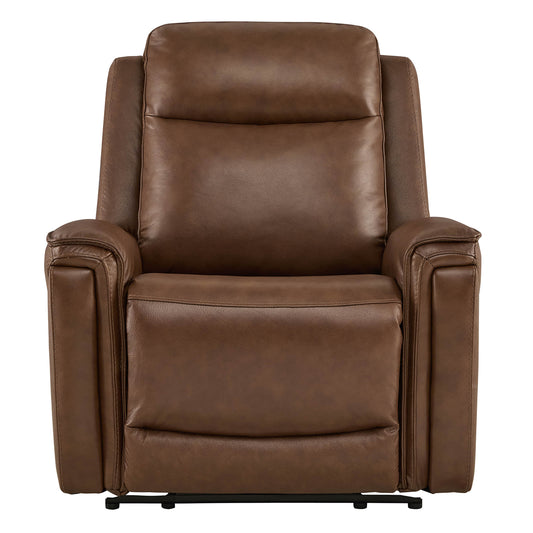 Leather Recliner with Zero Gravity Feature