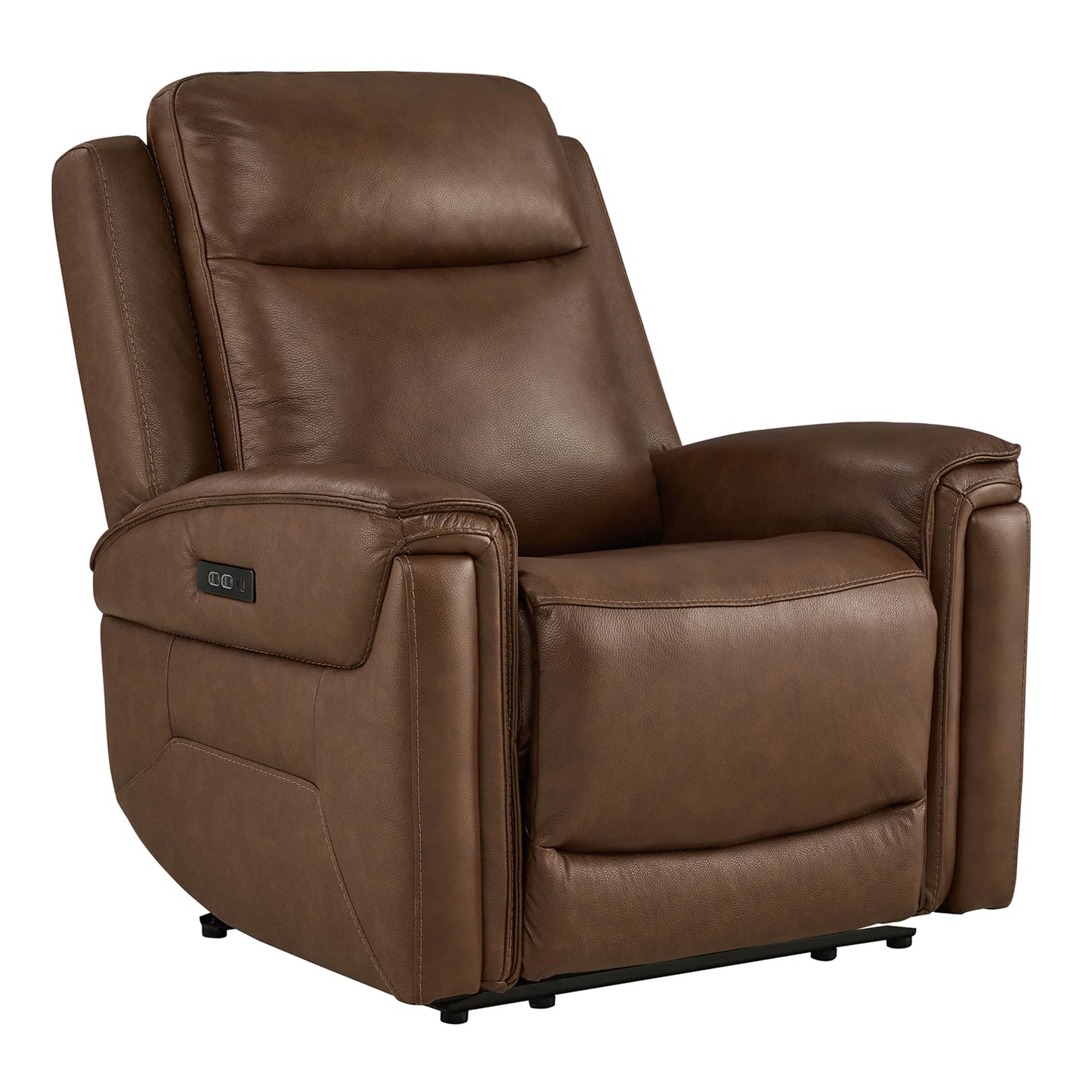 Leather Recliner with Zero Gravity Feature