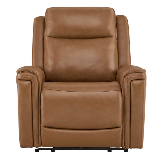 Leather Recliner with Zero Gravity Feature