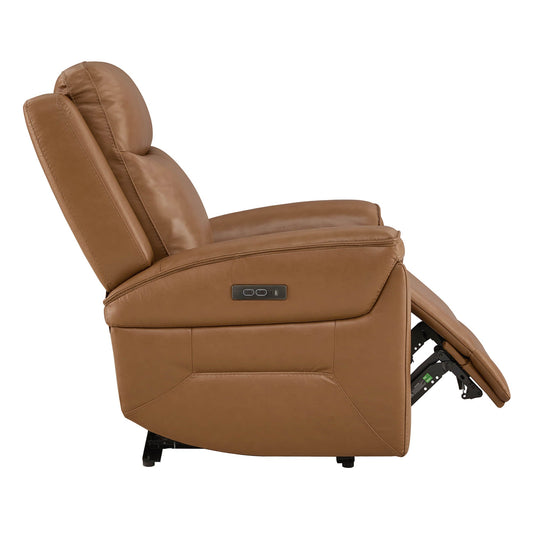 Leather Recliner with Zero Gravity Feature
