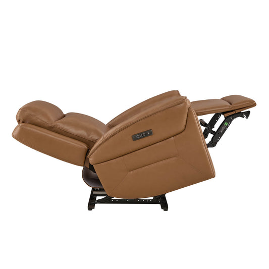 Leather Recliner with Zero Gravity Feature