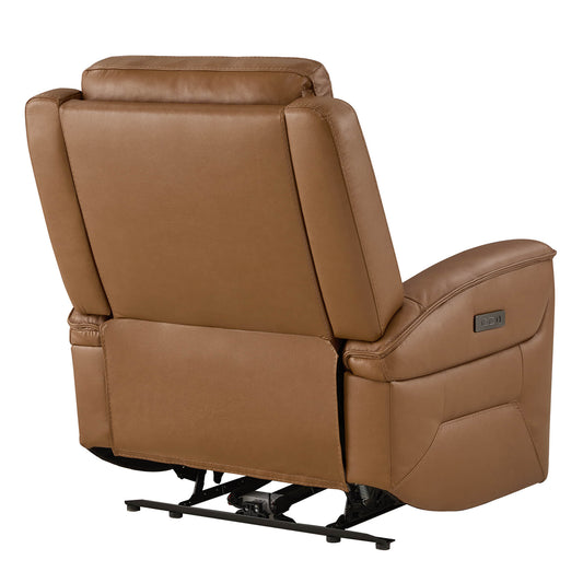 Leather Recliner with Zero Gravity Feature