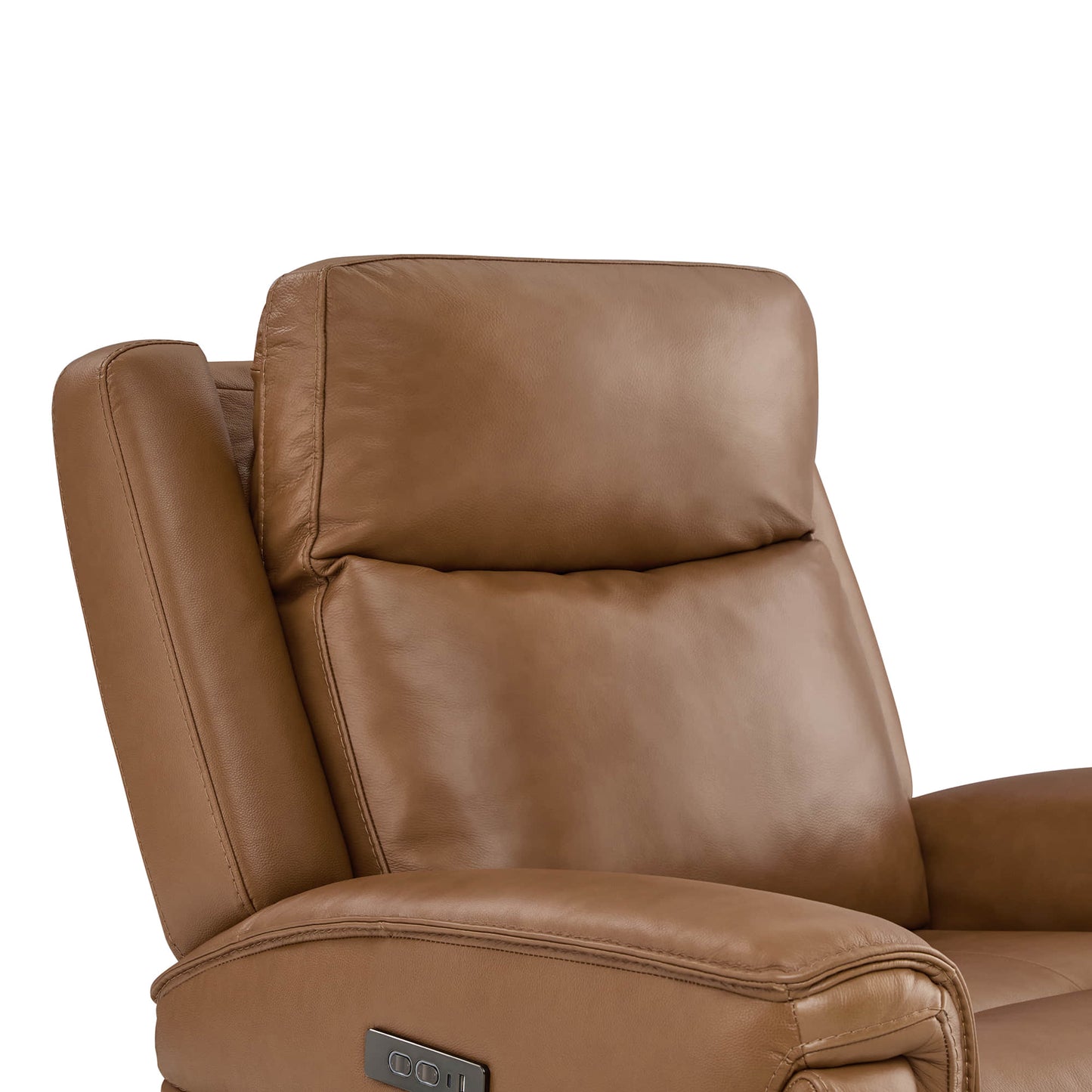 Leather Recliner with Zero Gravity Feature