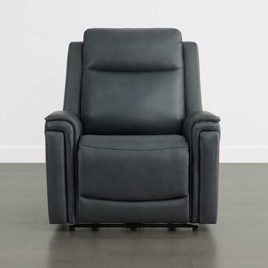 Leather Recliner with Zero Gravity Feature
