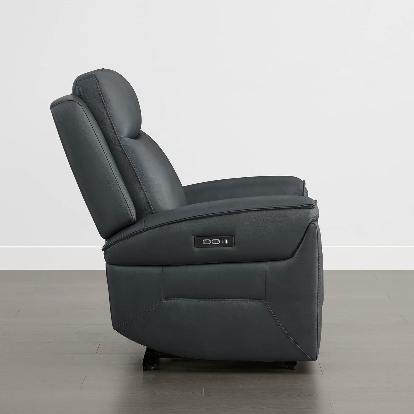 Leather Recliner with Zero Gravity Feature