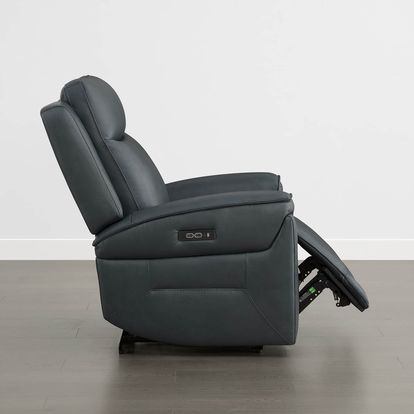 Leather Recliner with Zero Gravity Feature