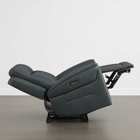 Leather Recliner with Zero Gravity Feature