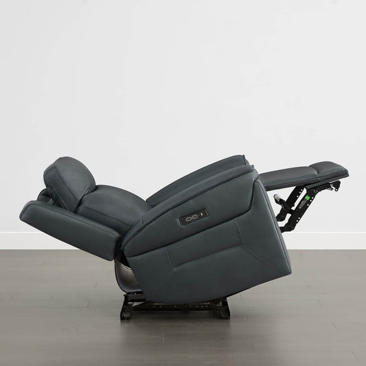 Leather Recliner with Zero Gravity Feature