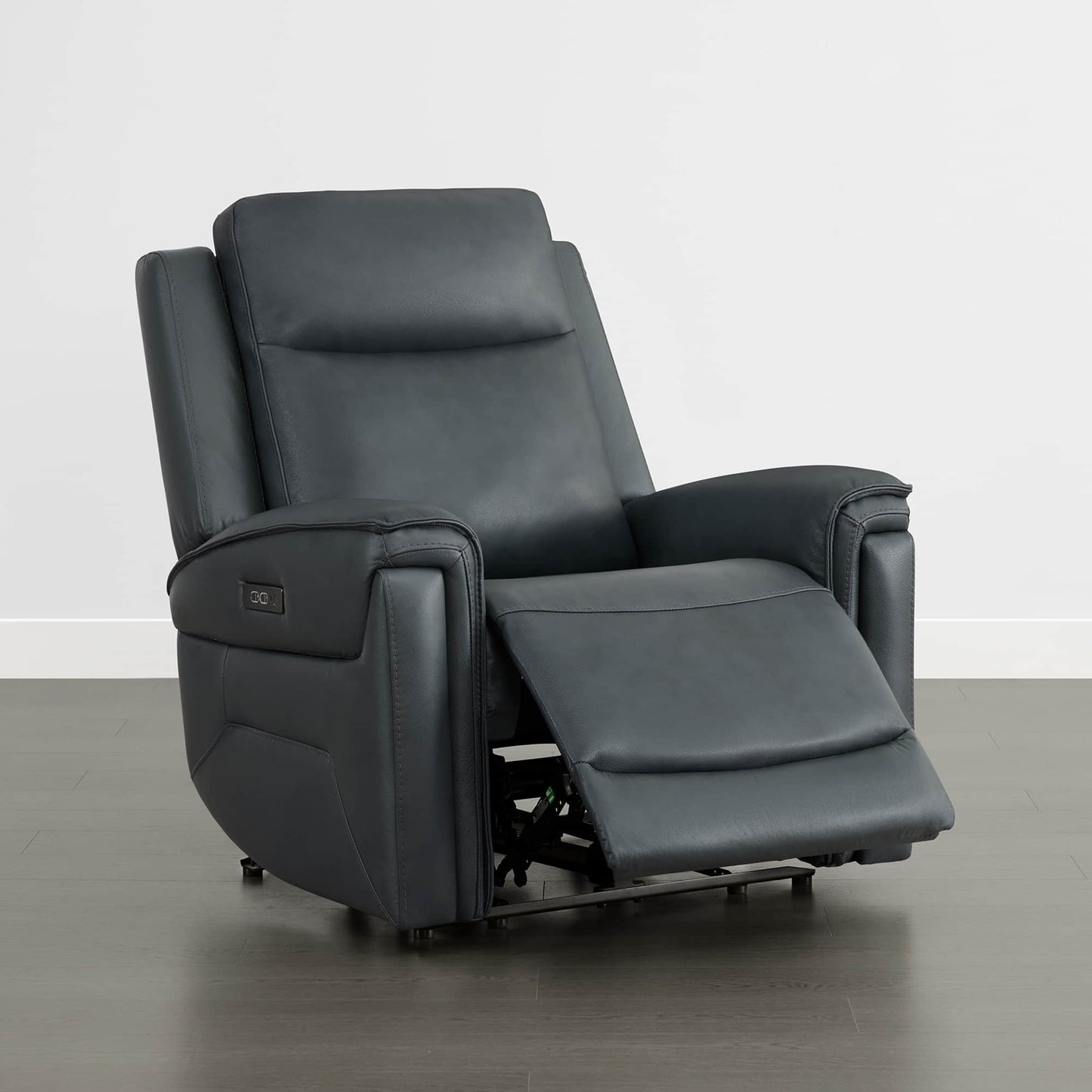 Leather Recliner with Zero Gravity Feature