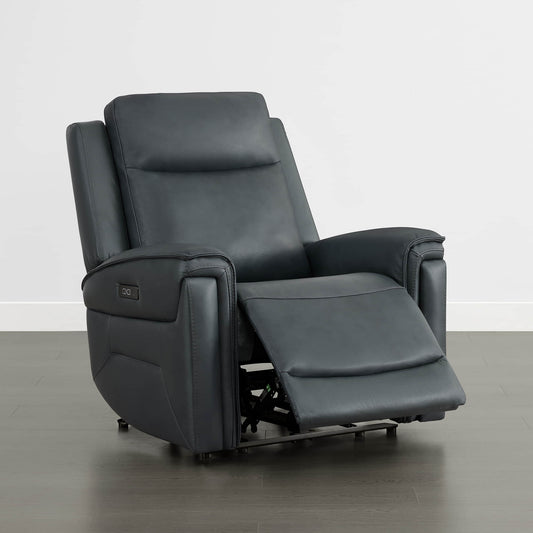 Leather Recliner with Zero Gravity Feature