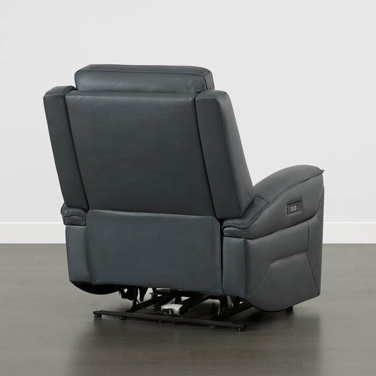Leather Recliner with Zero Gravity Feature