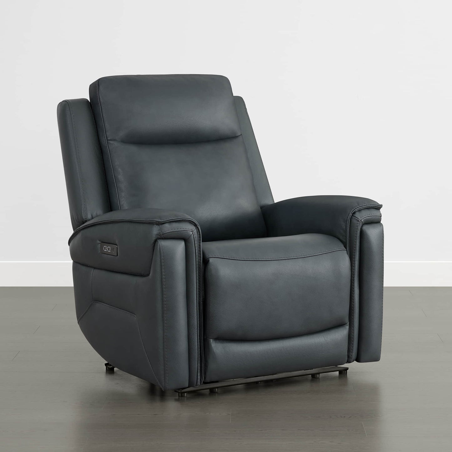 Leather Recliner with Zero Gravity Feature
