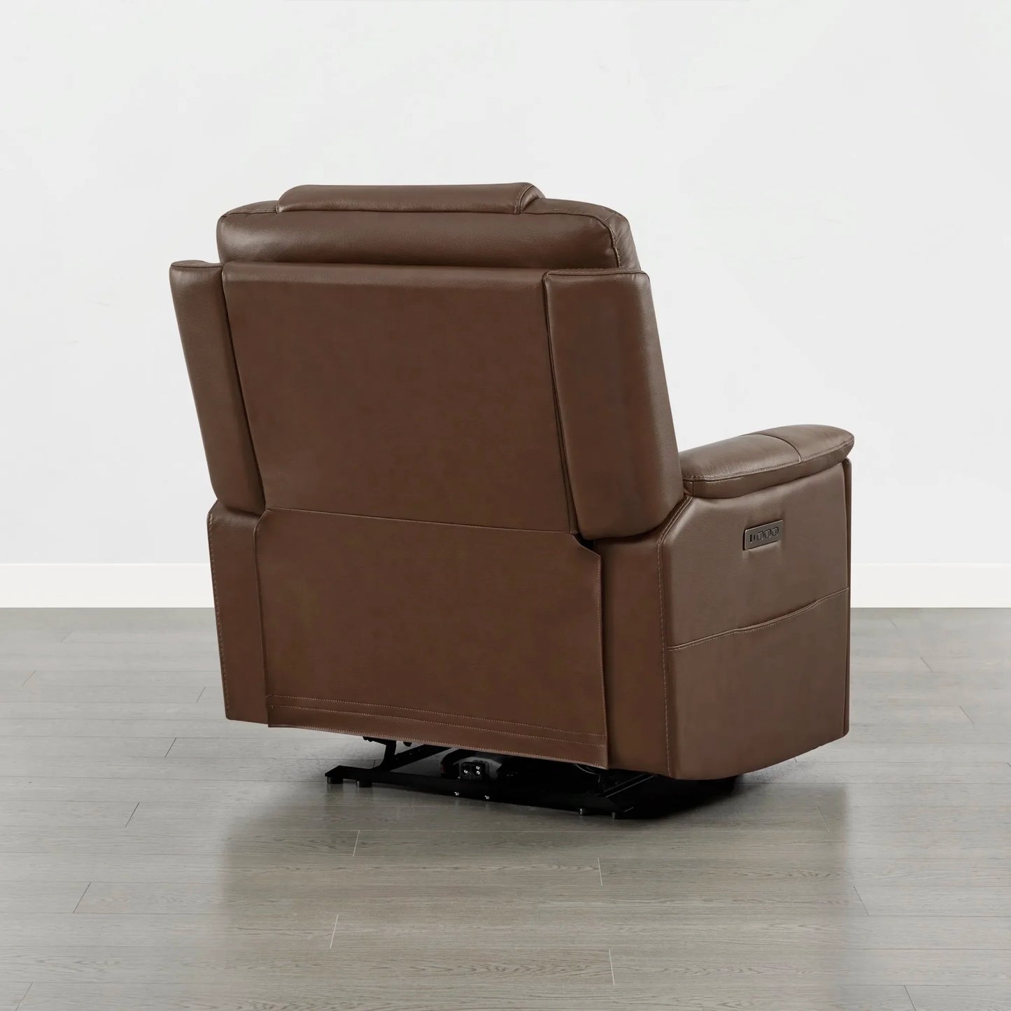 Leather Zero Gravity Recliner with Power Headrest