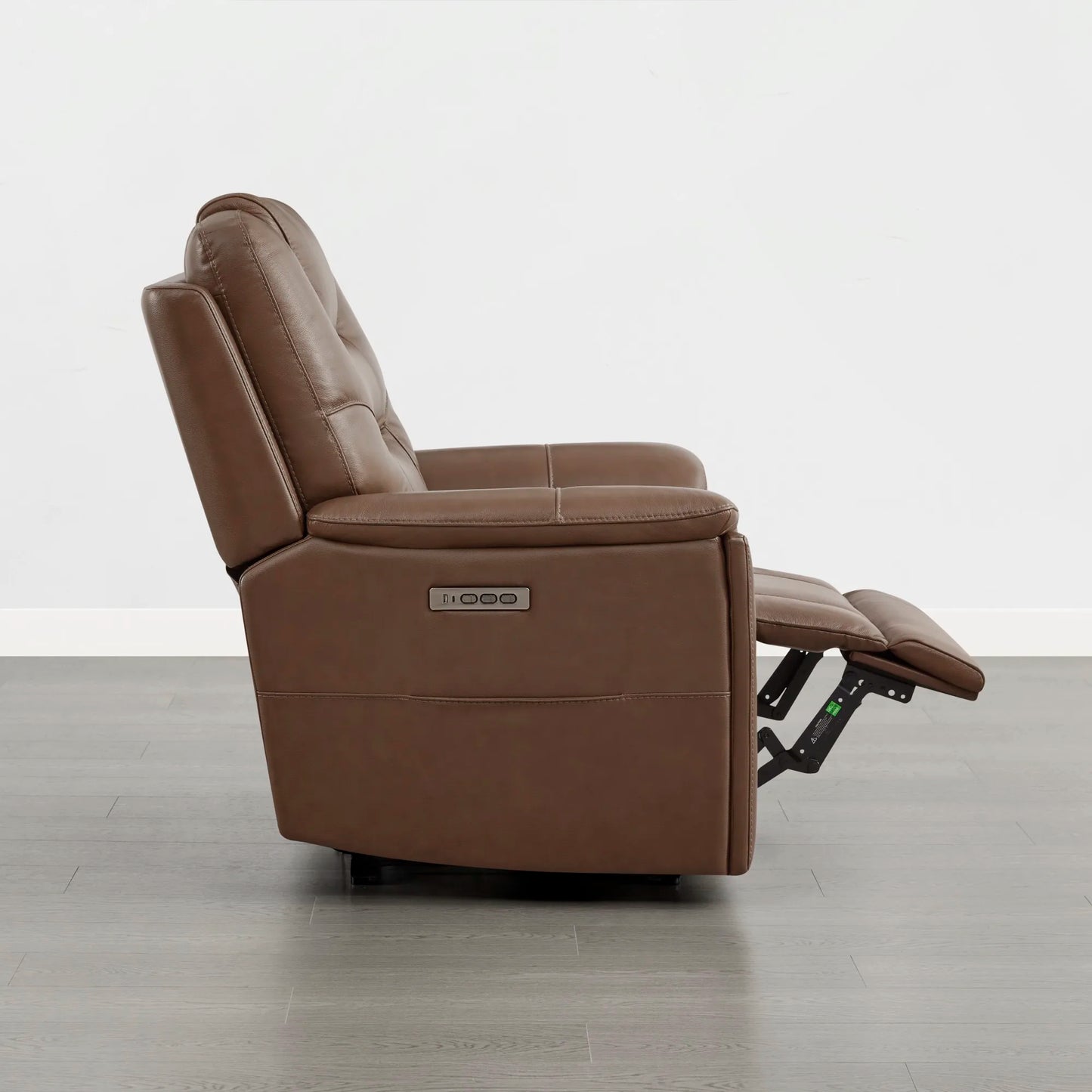 Leather Zero Gravity Recliner with Power Headrest