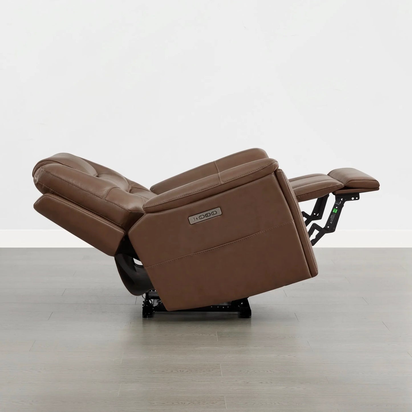 Leather Zero Gravity Recliner with Power Headrest