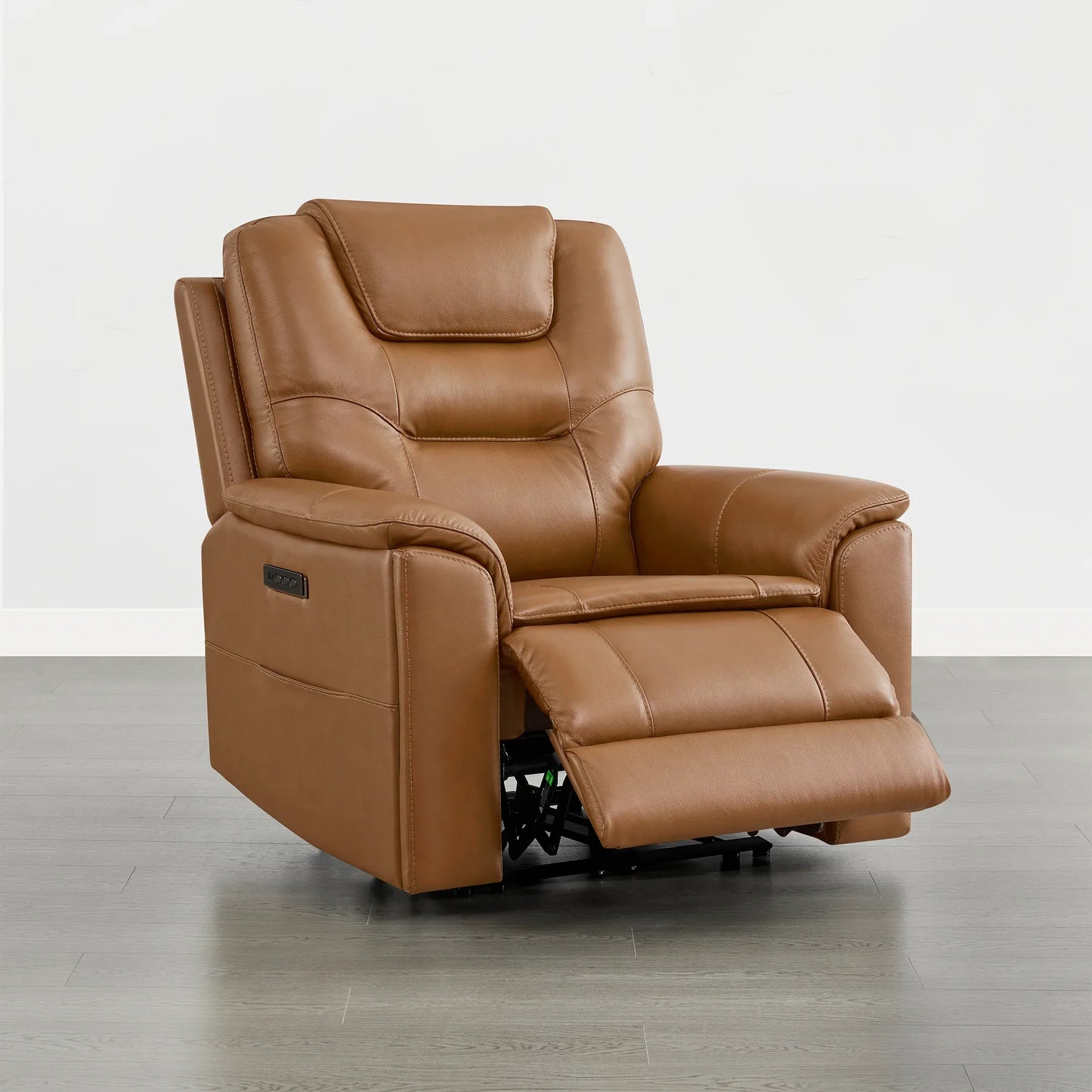 Leather Zero Gravity Recliner with Power Headrest