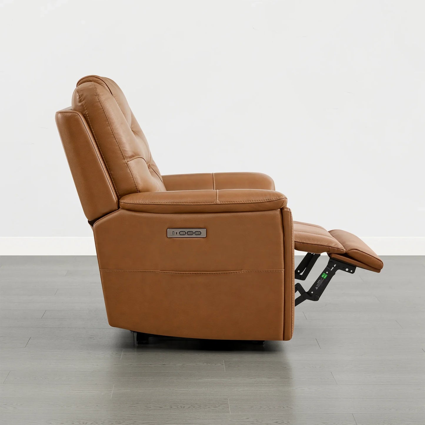 Leather Zero Gravity Recliner with Power Headrest